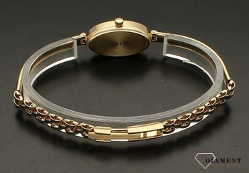 Złoty zegarek Geneve damski 585 biżuteryjna sztywna 17 gram złota ZG 177A. Złoty zegarek damski. Zegarek złoty Geneve damski. Zegarek z zieloną tarczą. Zegarek damski złoty idealny na prezent (2).jpg